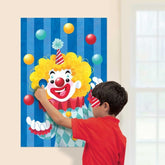 Exhilarating Multicolor Clown Party Game (1 Pc.) - Unique, Exciting & Engaging Activity - Perfect for Carnival-Themed Party Entertainment